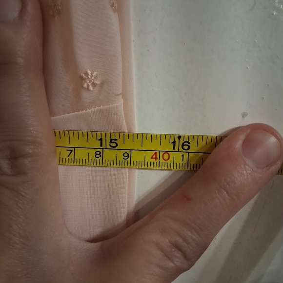 Vintage Silk Peignoir Negligee Pink Nightgown EUC STUNNING - Picture 9 of 9